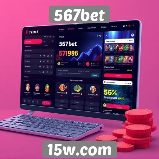 Análise da interface do usuário do site 567bet